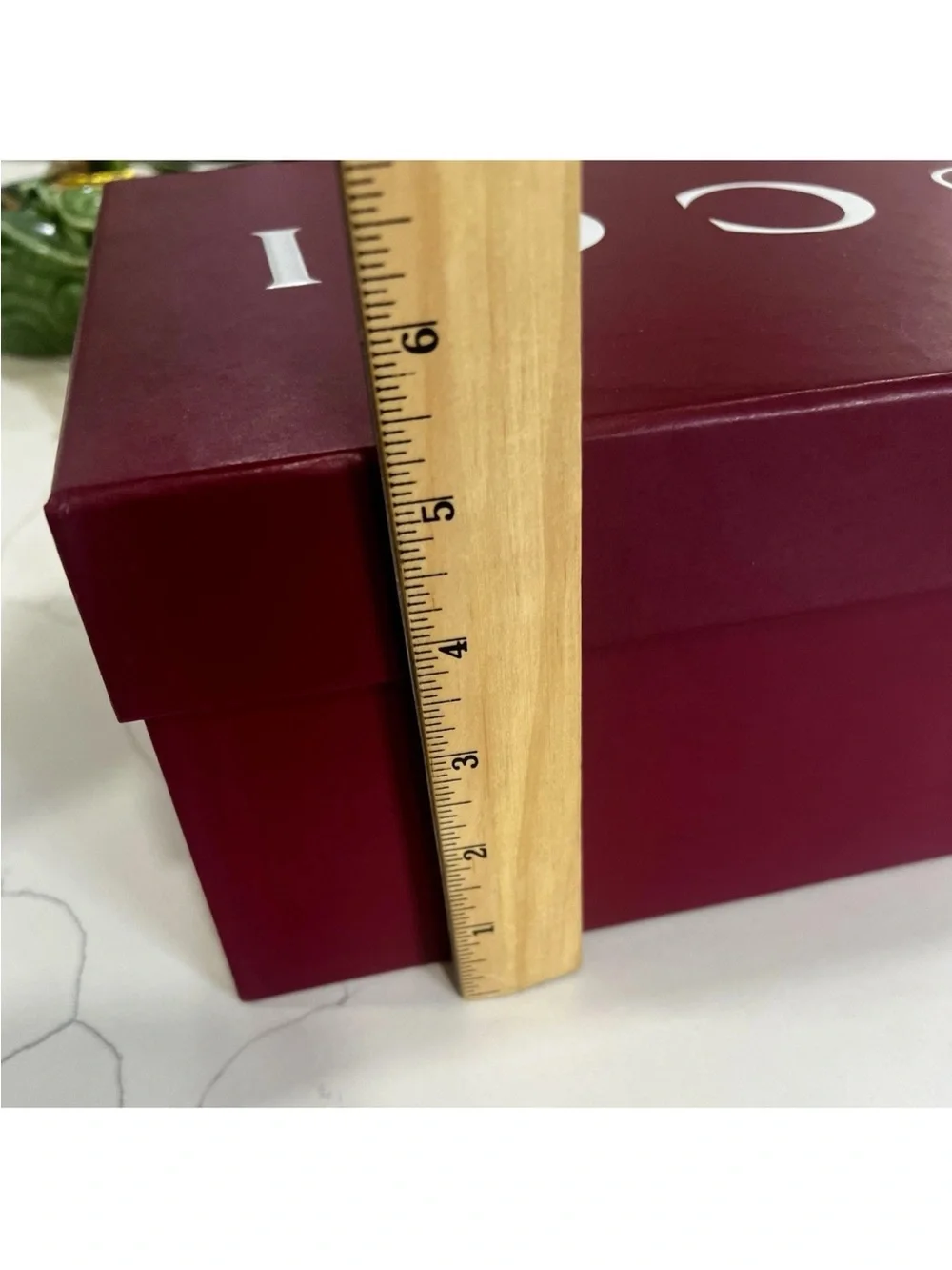 Gucci Authentic Empty Shoe Box Set w/ 2 new Dust Bags Red Burgundy Mens Sneakers